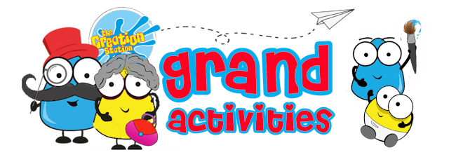 Grand Activities Intergenerational Fun Logo