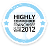 Highly commended Franchisee of the year 2012