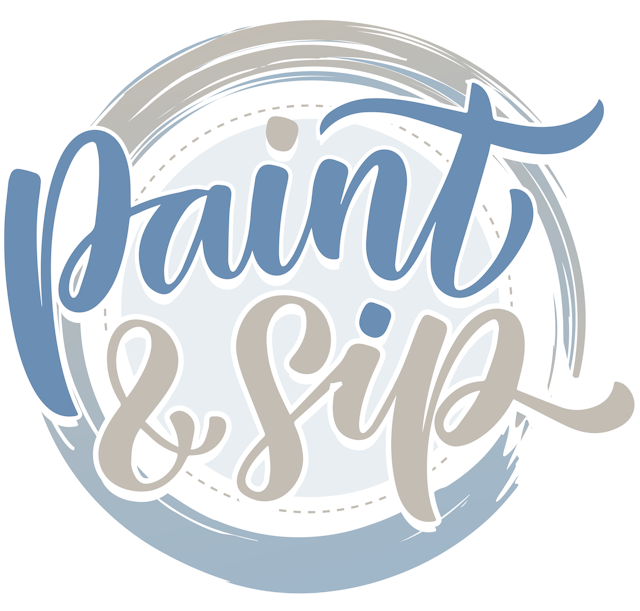 Paint and Sip Logo