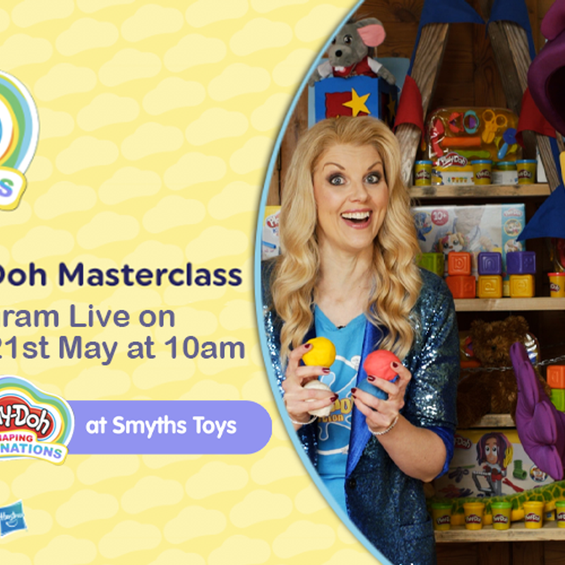 New Creation Station Play-Doh creative sessions and mini make master classes roll out across the UK in partnership with Smyths Toys Superstores